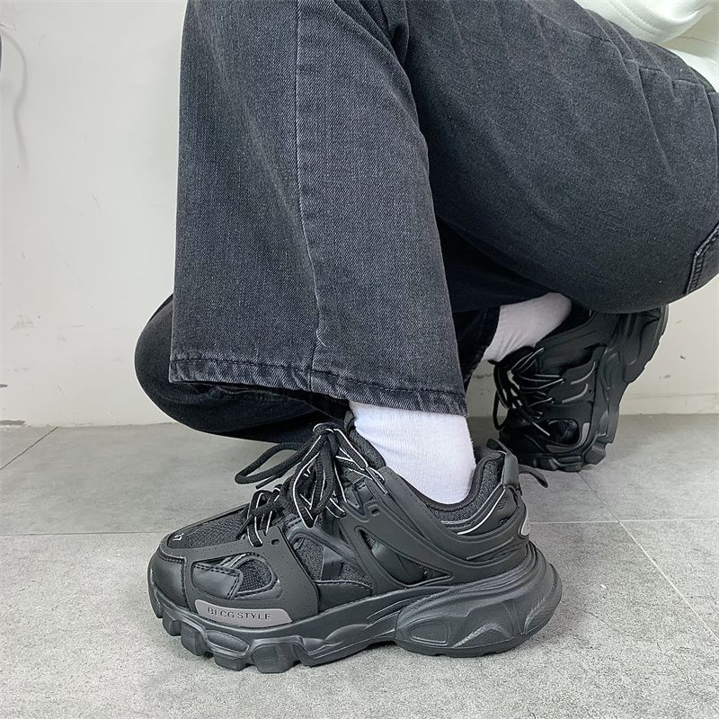 2025 Summer New Hong Kong Style Dad Ins Super Popular Versatile Korean Ulzzang Sneakers Women's Casual Shoes Men's_vogvips.com