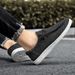 Casual Breathable Lightweight Slip-On Flats Simple Comfortable Solid Color Soft Sole Shoes Men Shose For Sale Loafers_vogvips.com