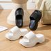EVA Thick-soled Slippers For Women, Indoor And Home Use, Summer Anti-odor Soft-soled Outdoor Height-increasing Beach And Seaside Slippers_vogvips.com