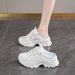 High-quality Casual Sports Women's Shoes, Popular Backless Slip-on Mules, Summer Breathable Hollow Mesh Trendy Shoes_vogvips.com