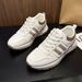 Mesh Breathable Lightweight White For Women 2025 Soft Sole Spring New Versatile Casual Comfortable Running Shoes_vogvips.com