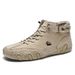 European Warm Series LDECK Large Size Octopus Men's High Unisex Sports Casual Shoes Top Layer Genuine Leather Martin Boots_vogvips.com