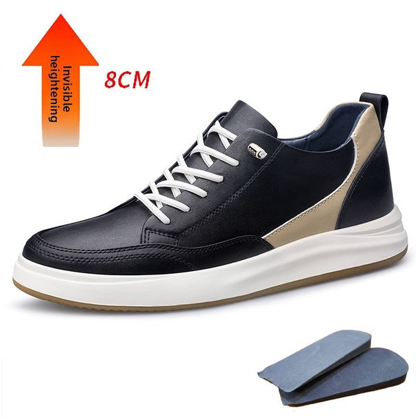 Men's Shoes, Small White Shoes, Invisible Inner Height Increase Shoes, Men's Casual Shoes, Board Shoes, Men's_vogvips.com
