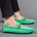 Multicolor Large Size Loafers For Men, Cross-Border Style, Lightweight Driving Casual Slip-On Shoes, Summer Breathable_vogvips.com