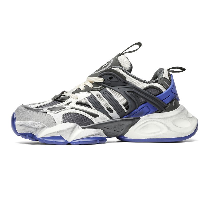 Niche Brand Spring New Mesh Breathable Street Sport Style Sneakers For Men's Women's Hombre Daily Dress Height Increasin_vogvips.com