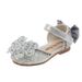 Rhinestones Soft Soled Girls' Sandals Princess Shoes Children's Shoes Spring Leather Shoes For Girls_vogvips.com
