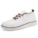 Euro Step 2025 Spring New Lightweight Lace-up Casual Breathable Loafers Men's Large Size Sports Shoes_vogvips.com