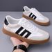 New Men's Shoes, Fashionable, Comfortable, Breathable, Cowhide, German Training, Color Matching, Men's Casual Sports Shoes, Forrest Gump Shoes_vogvips.com