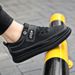 Autumn New Children's Microfiber Leather Sneakers Velcro Flat Casual Board Shoes_vogvips.com