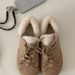 2025 Winter New Versatile Retro Flat Sole Furry With Bowknot Casual Style Two-Way Cotton Shoes For Women_vogvips.com