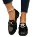 New Loafers Women's Shoes Platform Lace-up Shoes Small Leather Shoes_vogvips.com