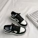 K803 Women's Sneakers 2024 Autumn Waterproof Low-top Thick-soled Burgundy Classic Ultra-fine Leather Sports Casual_vogvips.com