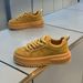 Popular Men's For Autumn 2025, New Printed Thick-Soled Casual S, Lace-Up Low-Top Sneakers, Trendy Versatile Sports_vogvips.com