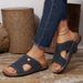 Women's Summer Open Toe Wedge Sandals Comfortable Plus Size Beach Sandals New Style_vogvips.com