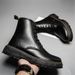 Cuir Martin High Top Trend Hommes Bottes NEW Army Bottes Yinglun Wind Noir Imperméable Et Antidérapant_vogvips.com