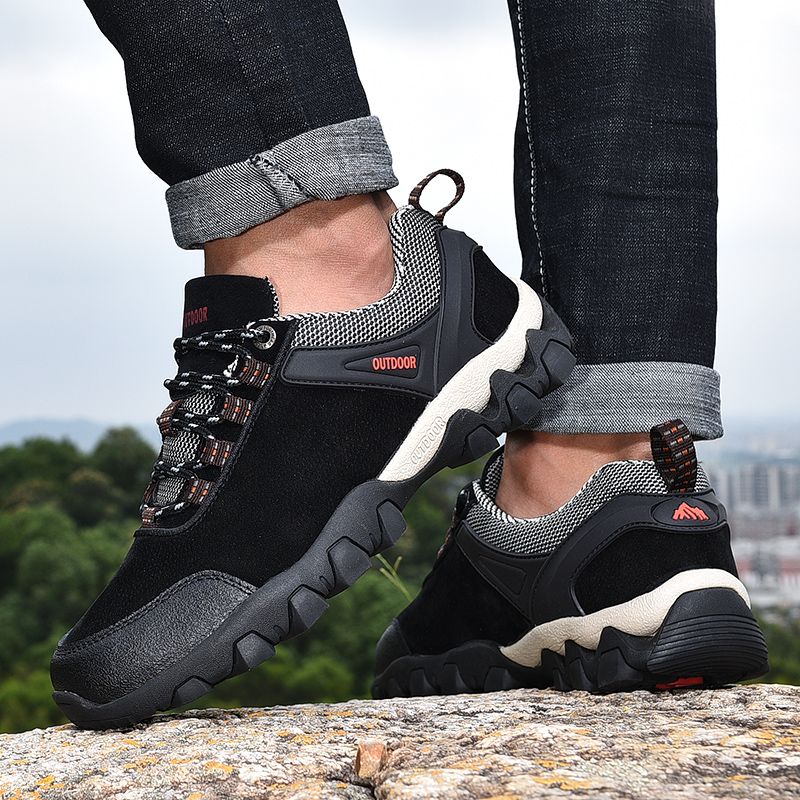 Outdoor Shoes Men's Hiking Shoes Large Size Hiking Casual Shoes Running Shoes_vogvips.com