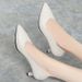 High Heels Women's Work Women's Shoes One Pedal Soft-soled Temperament Leather Shoes Women's Single Shoes_vogvips.com