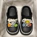 Women Sandals 2024 New Arrival Elegant Clogs Fashion Street Beach Slides Height Increasing Slippers For Girls_vogvips.com