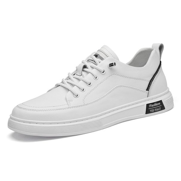 Men's Shoes Free Lace-up White Shoes Soft-soled Sports Shoes Casual Board Shoes Men_vogvips.com