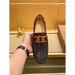 European Men's Crocodile-patterned Genuine Leather Driving Casual Shoes, Trendy Brand Business Slip-on Loafers_vogvips.com