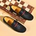 Cross-border Hot-selling New Handmade Leather Shoes, British-style Fashionable Men's Casual Loafers_vogvips.com