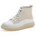 New Leather Spring Men's Shoes High-top Men's Heightening Tooling Martin Boots_vogvips.com