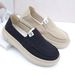 2026 New Men's Summer Breathable Slip-On Canvas Sneakers Work Casual Fashion Trendy Cloth Shoes For Men_vogvips.com