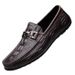 24-hour Shipping: Italy Removes Containers And Picks Up Leaks Of High-end Men's Shoes With Crocodile Pattern Beans_vogvips.com