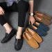 2026 Summer Men Casual Luxury Brand Genuine Leather Mens Loafers Moccasins Hollow Out Breathable Slip On Driving Shoes_vogvips.com
