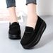 New Plus Size Rocking Sneakers Wedges Casual Women Soft Soles Slip On Platform Non Running Shoes Zapatos Mujer_vogvips.com