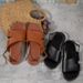 Women's Flat Sandals Summer New Solid Color Round Head One Line Buckle Outside Wear Casual Women's Shoes_vogvips.com