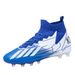 High-Top Soccer Cleats - Lightweight Breathable Football Shoes With Anti-Slip Rubber Sole For Indoor/Outdoor Training On Natural & Artificial Grass_vogvips.com