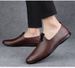 Men's Leather Casual Leather Shoes Men's Doudou Shoes Driving Shoes_vogvips.com