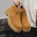 High-top Men's Shoes American Retro Tooling Men's Boots Anti-velvet Leather Big Head Thick Sole Heightening Martin Boots Men's Shoes_vogvips.com