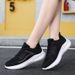 New Mesh Woven Korean Version Versatile And Comfortable Casual Women's Plus Size Sports Shoes 883_vogvips.com