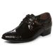 2026 Spring New Men's Pointed Business Dress Leather Breathable And Casual British Style Photography Wedding Shoes_vogvips.com