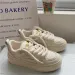 Thick Rope Platform For Lightweight White Women Casual Skateboarding Shoes_vogvips.com