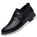 Men's Leather Business Casual Trendy Four Seasons Fashion Loafers Slip-On Lazy Shoes_vogvips.com