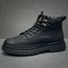 Men's Martin Autumn Winter Thickened Warm Casual Short Genuine Leather Versatile Work Boots British Style_vogvips.com