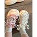 Casual Canvas Slip-On Sports Shoes For Women Thick Bottom Versatile Low Cut Cross Buckle Pure Color Net Lined Footwear_vogvips.com