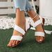 Large Size Summer 2025 New Roman Women, Fashionable And Versatile Woven Fairy Sandals For Women_vogvips.com
