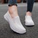 Lightweight Fashion Sneakers - Fashionable White, Black, Casual Shoes, Eva Soles, Artificial Leather Uppers, Suitable_vogvips.com