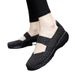 Versatile New Style Handmade Woven Hollowed Out Breathable Women's Flat Bottomed Loose Casual Shoes, Fashionable Loafers A85_vogvips.com