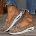 Large Size Single Shoes Women's New Metal Buckle A Slip-on Women's Shoes_vogvips.com