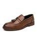 2020 Autumn New Large Size Men's Casual Leather Hairstylist Fashion Trend Slip-On Business Shoes 581_vogvips.com