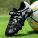 Children's Football Shoes Long Boys With Velcro TF Broken Spikes, Boys, Elementary School Students, Training Girls_vogvips.com
