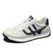 Agan Genuine Leather Mesh White Men Summer Breathable Thin Men's Sports Casual Trendy Running Shoes_vogvips.com