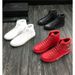 New 1 New Popular Autumn Winter Style Personalized Metal Skull Genuine Leather Breathable High-top Shoes Men's Fashion Scale Patt_vogvips.com