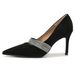 French Style Stiletto High Heels Women, Elegant And Sophisticated, Suitable Banquets, Rhinestone Wedding Casual Shoes,_vogvips.com