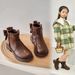 Girls' Autumn Winter Children's Short 2025 New Style Kids Little Girl Shoes Bowknot Princess Boots_vogvips.com